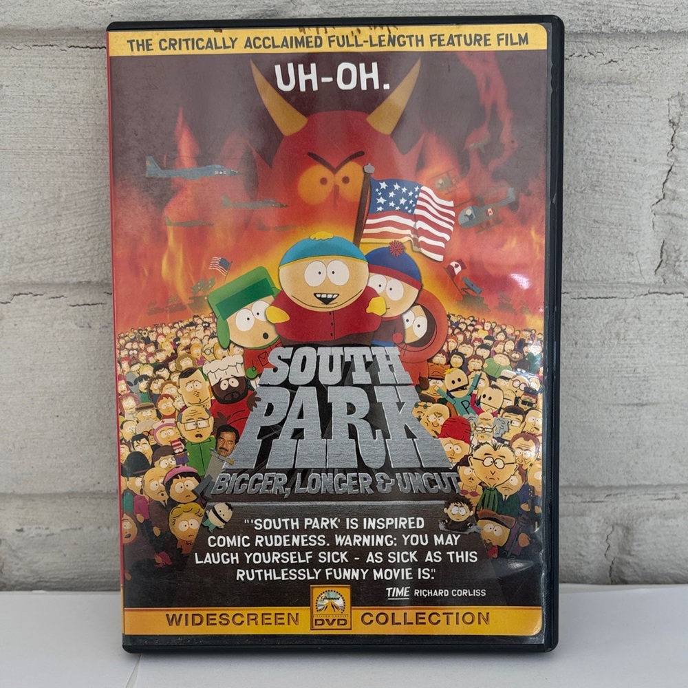South Park Bigger, Longer, & Uncut. DVD 1999